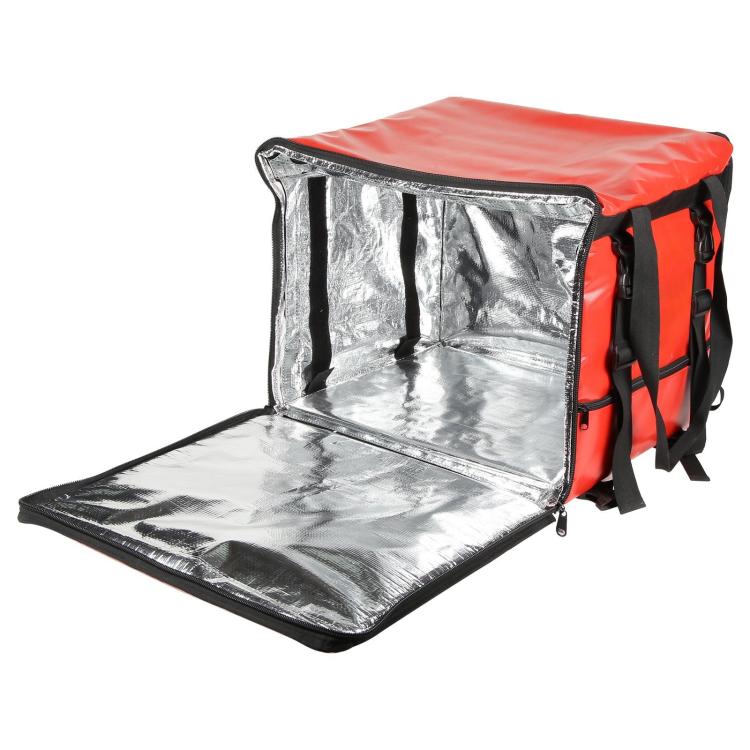 Front-opening Pizza / Food Delivery Backpack Carry Bag, Keep Hot / Cool, Size: 19L x 16W x 17H inch