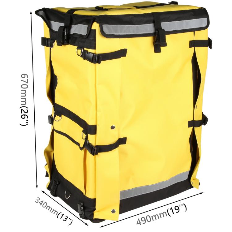 Pizza / Food Delivery Backpack Carry Bag, Keep Hot / Cool, Size: 19L x 13W x 26H inch