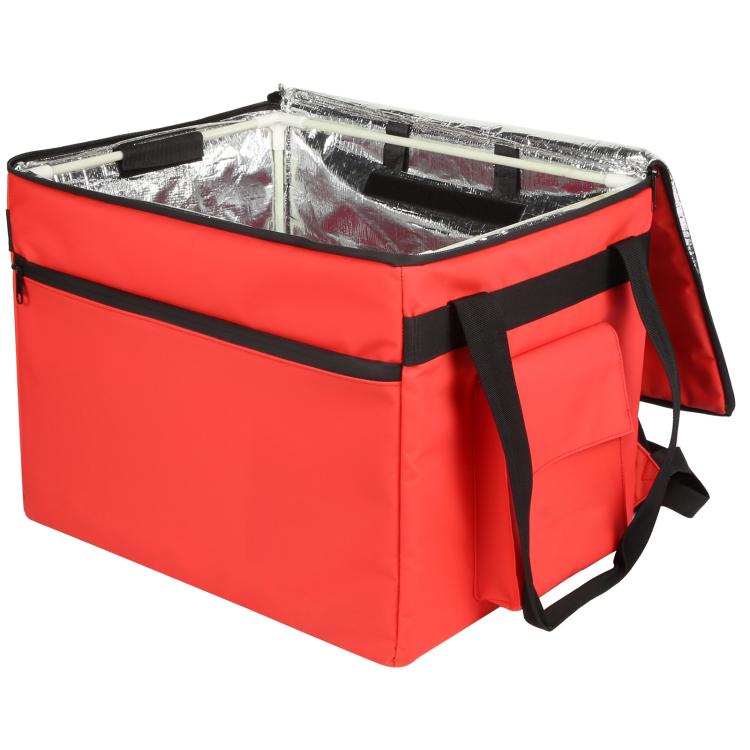 Pizza / Food Delivery Backpack Carry Bag, Keep Hot / Cool, Size: 17L x 13W x 14H inch