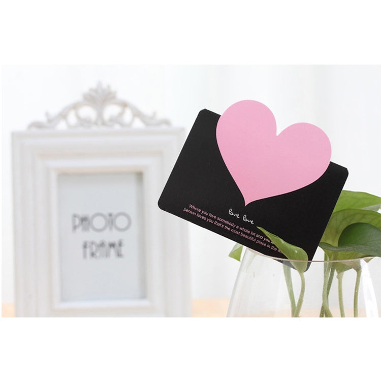 100 PCS Festival Creative Universal Love Heart Greeting Cards
