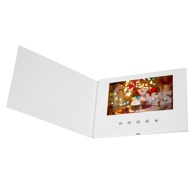 7 inch Video Greeting Card Auto Player HD LCD Video Music Invitation Letter Portable Advertising Player