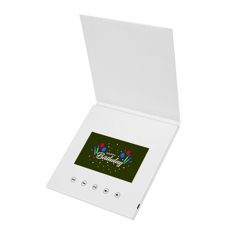 5 inch Video Greeting Card Auto Player HD LCD Video Music Invitation Letter Portable Advertising Player