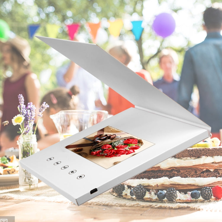 5 inch Video Greeting Card Auto Player HD LCD Video Music Invitation Letter Portable Advertising Player