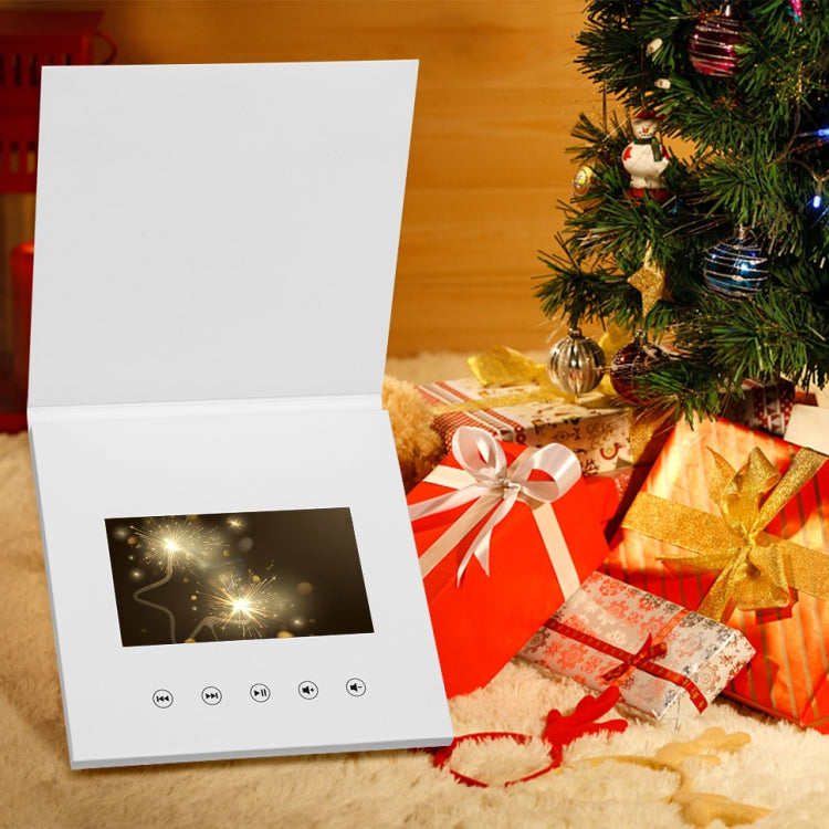 5 inch Video Greeting Card Auto Player HD LCD Video Music Invitation Letter Portable Advertising Player