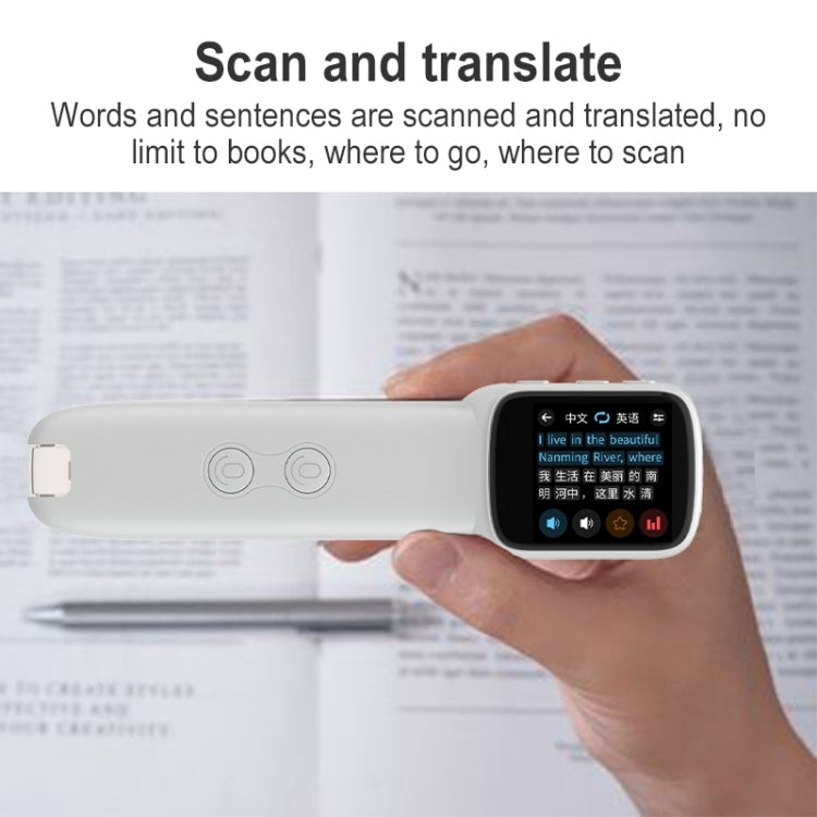 S1 1.54 inch Dictionary Pen, International Version(White)
