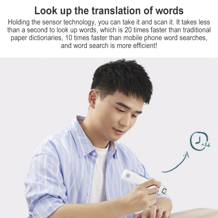 S1 1.54 inch Dictionary Pen, International Version(White)