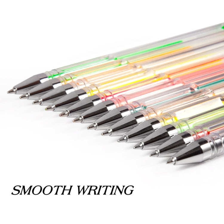 48 Color Flash Color Fluorescent Color Gel Pen Set
