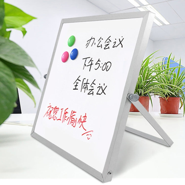 Portable Magnetic Desktop Small Whiteboard Message Writing Board, Size: 25cm x 35cm