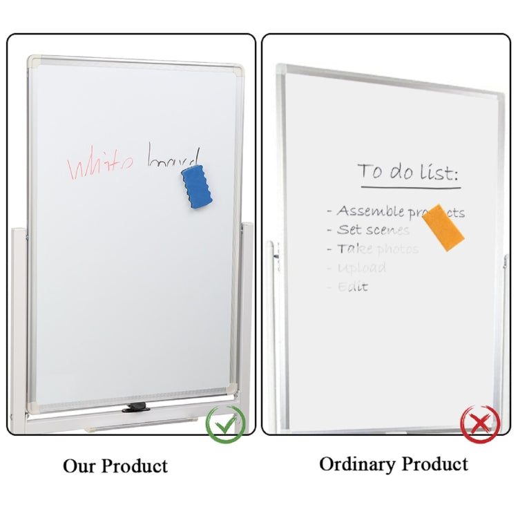 [US Warehouse] Vertical Mobile Double-sided Whiteboard, Size: 90x60cm