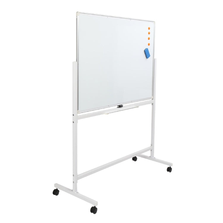 [US Warehouse] Horizontal Mobile Double-Sided Whiteboard, Size: 90x120cm