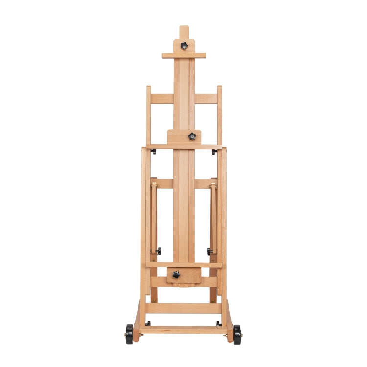 [US Warehouse] Balanced Dual-Purpose Large Painting Cart with Wheels Easel, Size: 48.5x53x144-232cm