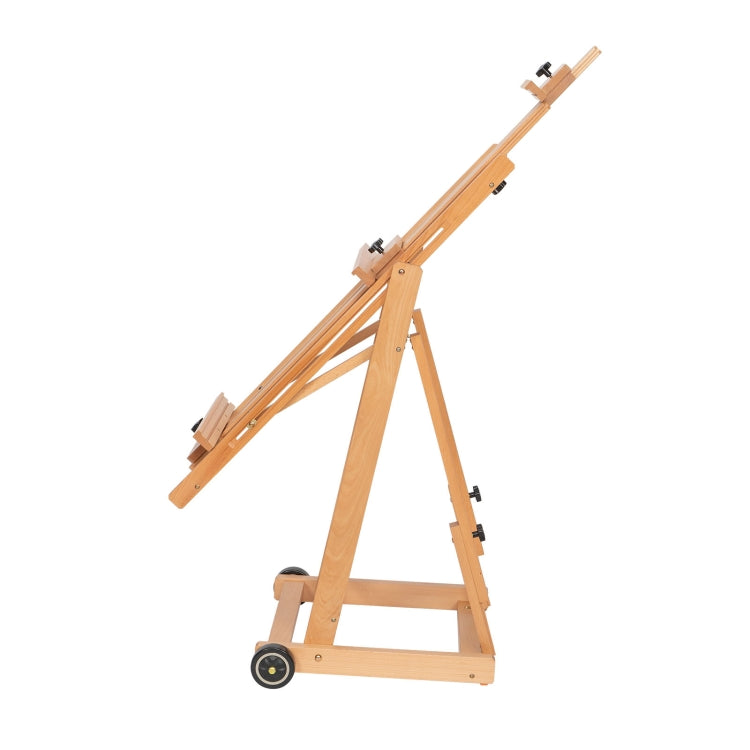 [US Warehouse] Balanced Dual-Purpose Large Painting Cart with Wheels Easel, Size: 48.5x53x144-232cm