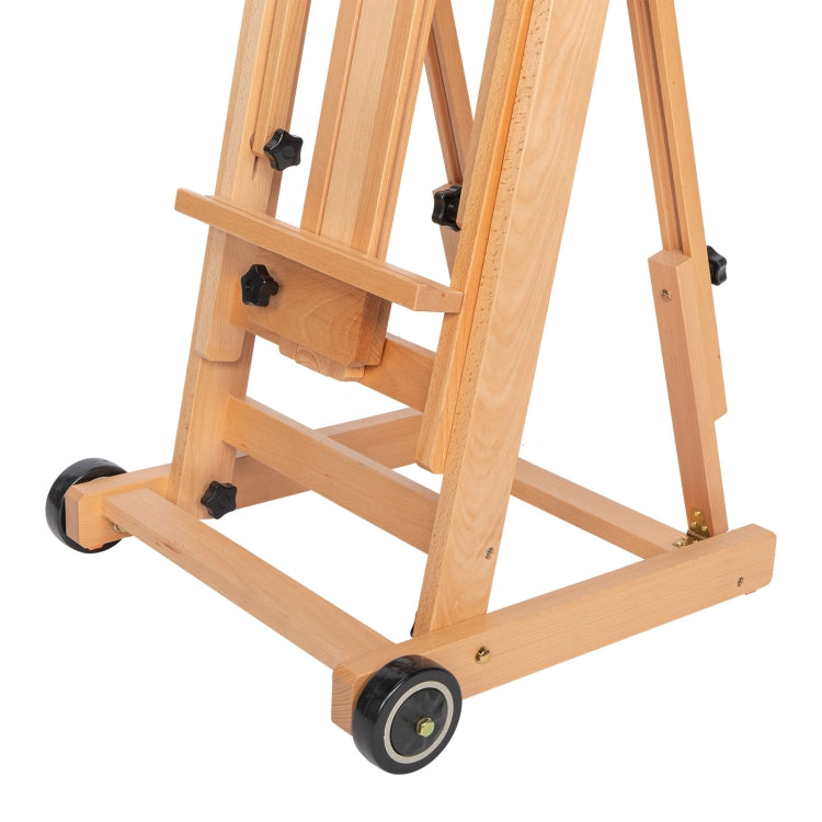 [US Warehouse] Balanced Dual-Purpose Large Painting Cart with Wheels Easel, Size: 48.5x53x144-232cm