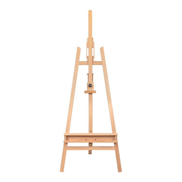 [US Warehouse] Forward Leaning Beech Easel, Size: 87.5x65x164-225cm