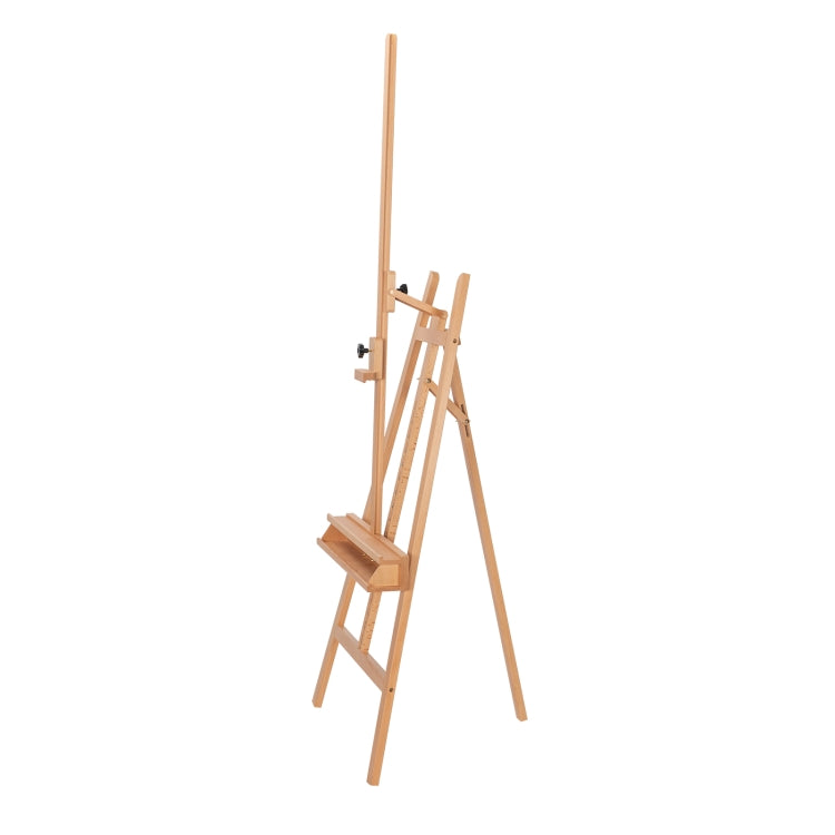 [US Warehouse] Forward Leaning Beech Easel, Size: 87.5x65x164-225cm