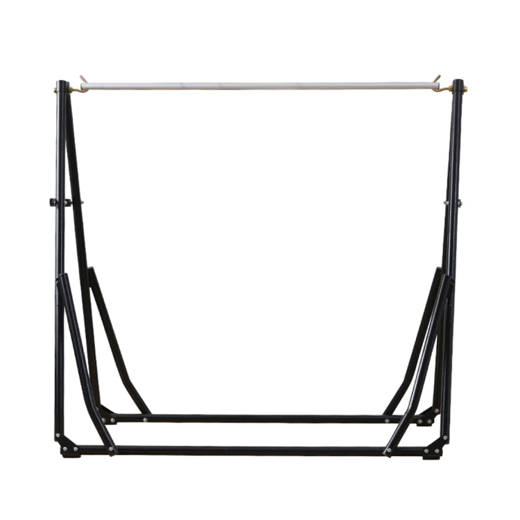 [JPN Warehouse] Indoor and Outdoor Foldable Portable Self-supporting Freestanding Hand-woven Hammock, Size: (189-261) x 71 x (80-100) cm(Brown)