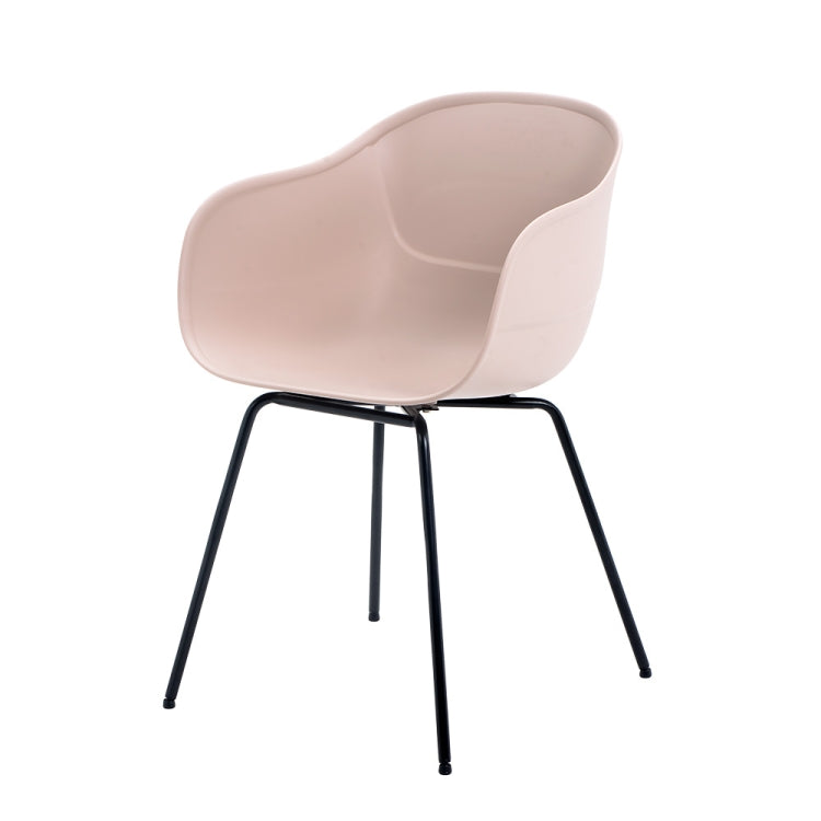 [JPN Warehouse] Shell Shape Plastic Chairs Office Home Dining Table Cafe Lounge Chairs, Size: 79 x 40 x 38cm