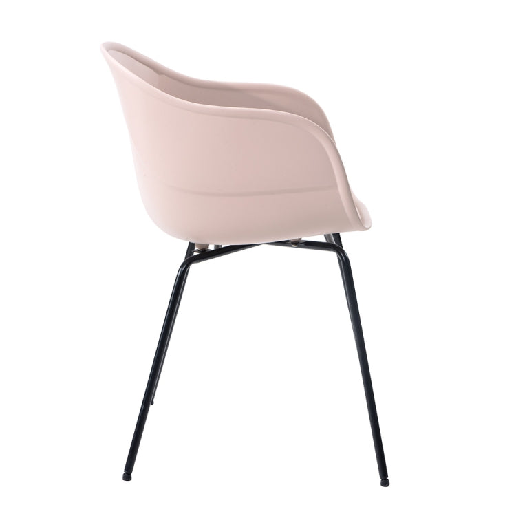 [JPN Warehouse] Shell Shape Plastic Chairs Office Home Dining Table Cafe Lounge Chairs, Size: 79 x 40 x 38cm