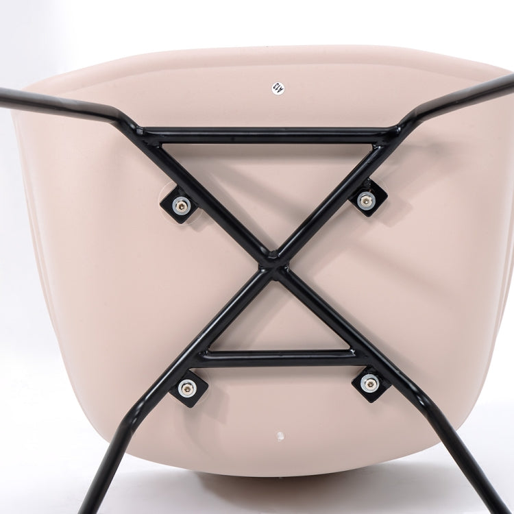[JPN Warehouse] Shell Shape Plastic Chairs Office Home Dining Table Cafe Lounge Chairs, Size: 79 x 40 x 38cm