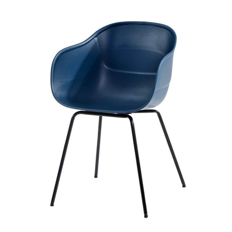 [JPN Warehouse] Shell Shape Plastic Chairs Office Home Dining Table Cafe Lounge Chairs, Size: 79 x 40 x 38cm