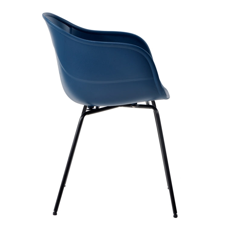 [JPN Warehouse] Shell Shape Plastic Chairs Office Home Dining Table Cafe Lounge Chairs, Size: 79 x 40 x 38cm