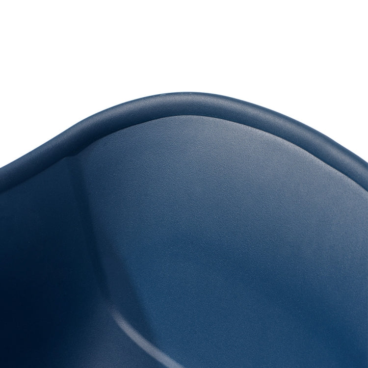 [JPN Warehouse] Shell Shape Plastic Chairs Office Home Dining Table Cafe Lounge Chairs, Size: 79 x 40 x 38cm