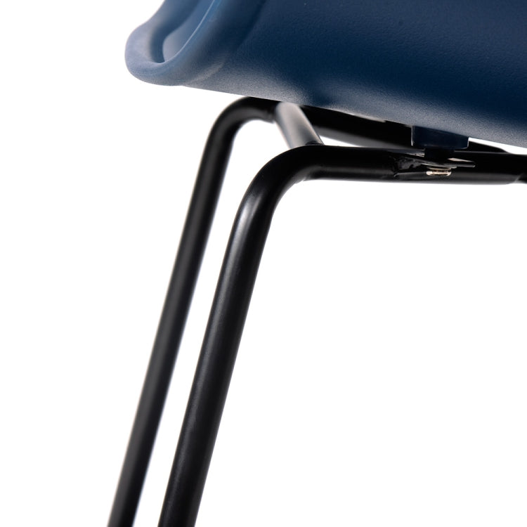[JPN Warehouse] Shell Shape Plastic Chairs Office Home Dining Table Cafe Lounge Chairs, Size: 79 x 40 x 38cm
