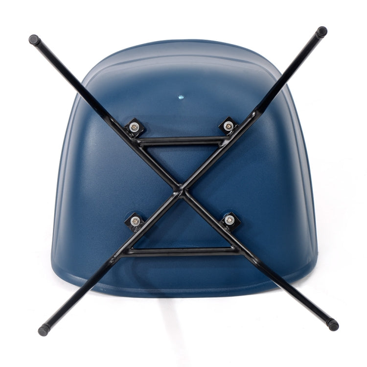 [JPN Warehouse] Shell Shape Plastic Chairs Office Home Dining Table Cafe Lounge Chairs, Size: 79 x 40 x 38cm