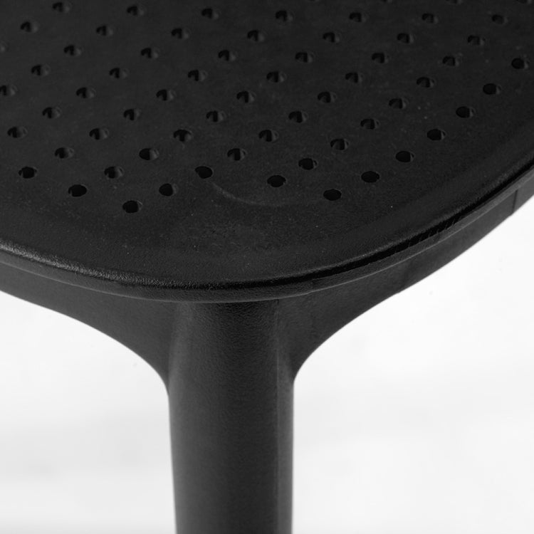 [JPN Warehouse] Free-assembly PP Waterproof Dining Chairs Office Home Leisure Chairs, Size: 81 x 43 x 42cm