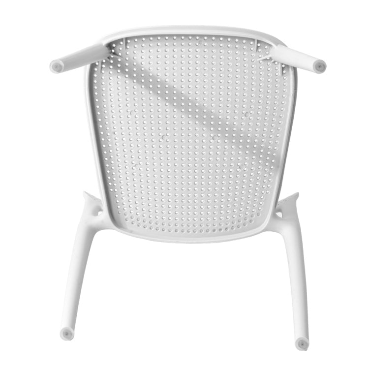 [JPN Warehouse] Free-assembly PP Waterproof Dining Chairs Office Home Leisure Chairs, Size: 81 x 43 x 42cm