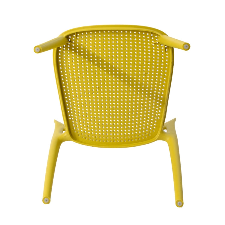 [JPN Warehouse] Free-assembly PP Waterproof Dining Chairs Office Home Leisure Chairs, Size: 81 x 43 x 42cm