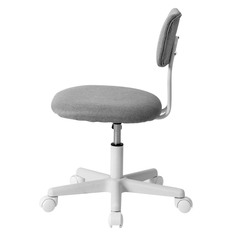 [JPN Warehouse] Swivel Lift Chairs Office Chairs Desk Chairs with Casters, Size: 45 x 42cm, Height Range: 70.5-79.5cm(Grey)