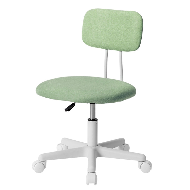 [JPN Warehouse] Swivel Lift Chairs Office Chairs Desk Chairs with Casters, Size: 45 x 42cm, Height Range: 70.5-79.5cm(Green)