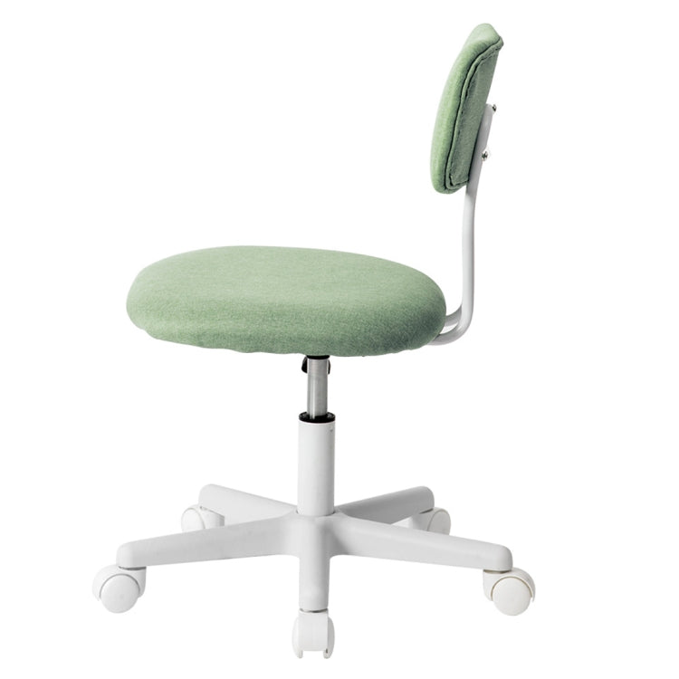 [JPN Warehouse] Swivel Lift Chairs Office Chairs Desk Chairs with Casters, Size: 45 x 42cm, Height Range: 70.5-79.5cm(Green)