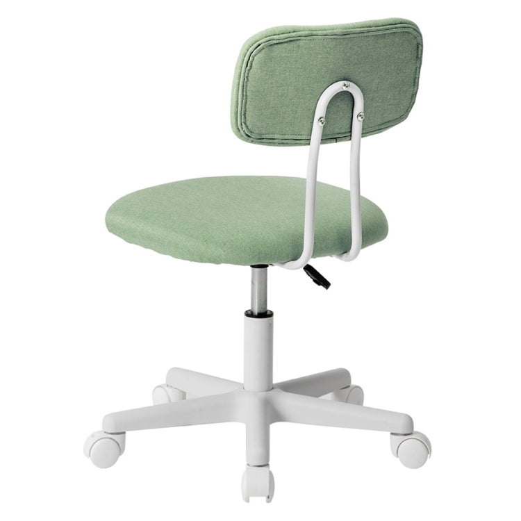 [JPN Warehouse] Swivel Lift Chairs Office Chairs Desk Chairs with Casters, Size: 45 x 42cm, Height Range: 70.5-79.5cm(Green)