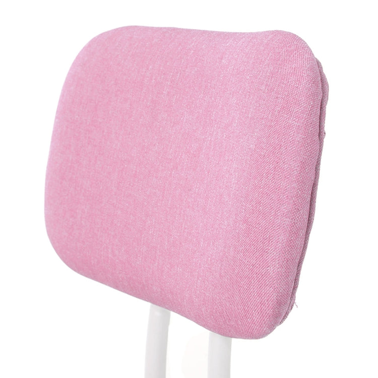[JPN Warehouse] Swivel Lift Chairs Office Chairs Desk Chairs with Casters, Size: 45 x 42cm, Height Range: 70.5-79.5cm(Pink)