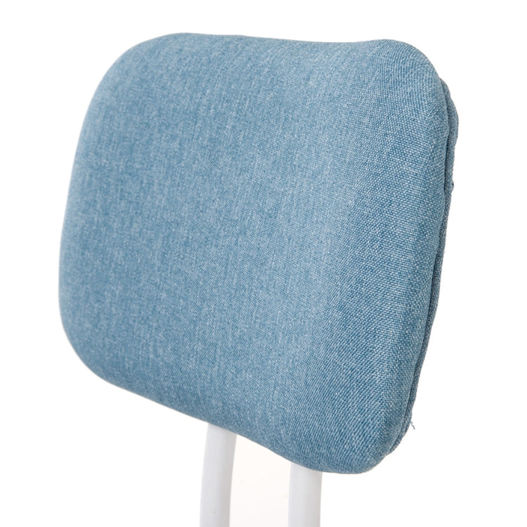 [JPN Warehouse] Swivel Lift Chairs Office Chairs Desk Chairs with Casters, Size: 45 x 42cm, Height Range: 70.5-79.5cm(Baby Blue)