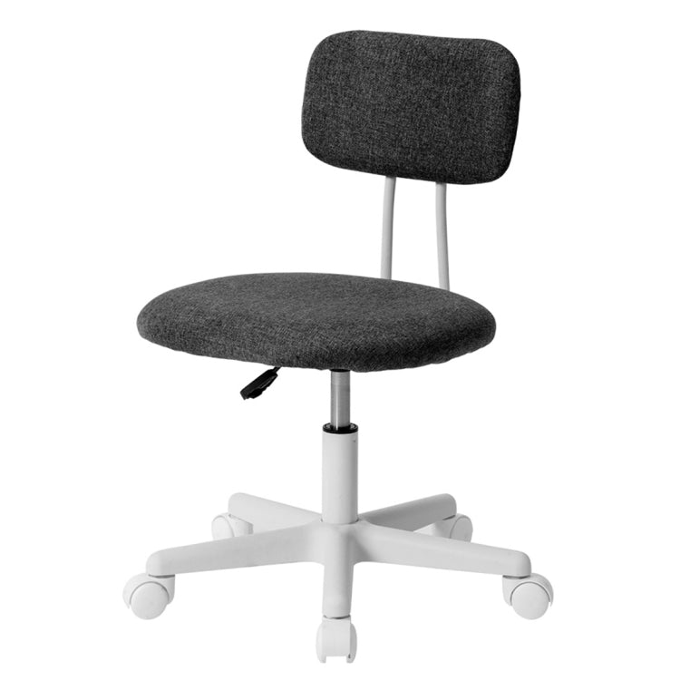 [JPN Warehouse] Swivel Lift Chairs Office Chairs Desk Chairs with Casters, Size: 45 x 42cm, Height Range: 70.5-79.5cm(Black)