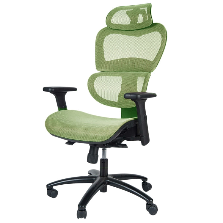 [JPN Warehouse] Y-shaped Net-back Office Chairs Swivel Lift Chairs with Armrests & Headrest, Seat Size: 66 x 50cm, Height Range: 115-131cm