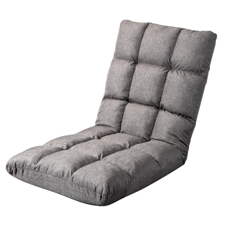 [JPN Warehouse] Lazy Sofa Chairs Tatami Compact Floor Chairs Fabric Seat, Size: 100 x 43 x 51cm