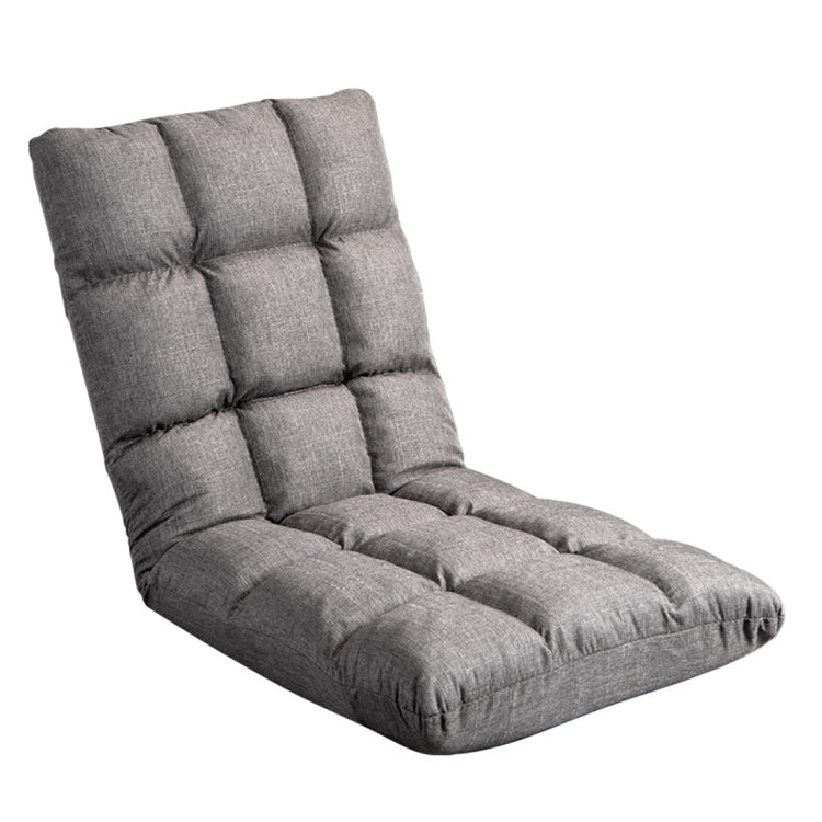 [JPN Warehouse] Lazy Sofa Chairs Tatami Compact Floor Chairs Fabric Seat, Size: 100 x 43 x 51cm