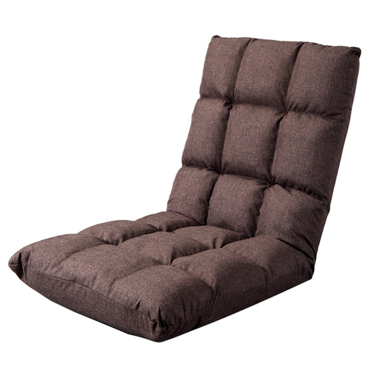 [JPN Warehouse] Lazy Sofa Chairs Tatami Compact Floor Chairs Fabric Seat, Size: 100 x 43 x 51cm