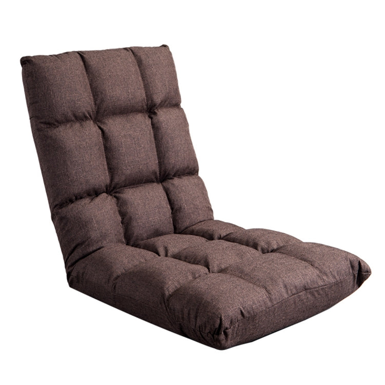 [JPN Warehouse] Lazy Sofa Chairs Tatami Compact Floor Chairs Fabric Seat, Size: 100 x 43 x 51cm