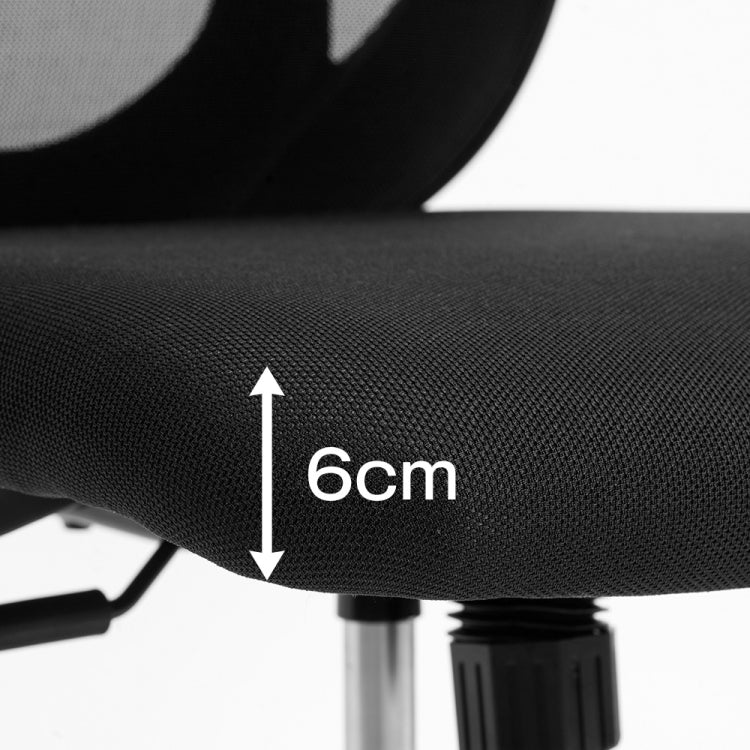 [JPN Warehouse] Angle Adjustable Mesh Back Office Chair Rotatable Lift Chair with Clothes Stand & Armrest & Headrest, Seat Size: 51 x 50cm, Height Range: 123.5-133.5cm(Black)