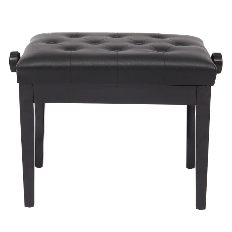 [US Warehouse] Lifting Adjustable PU Leather Single Piano Stool without Bookcase, Size: 55.9 x 44.4 x 34cm