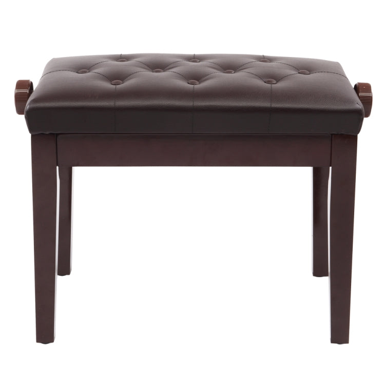 [US Warehouse] Lifting Adjustable PU Leather Single Piano Stool without Bookcase, Size: 55.9 x 44.4 x 34cm