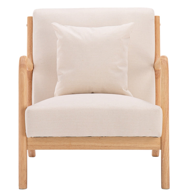 [US Warehouse] Fabric Chairs Single Sofa Chairs with Armrests, Size: 75 x 68 x 66cm