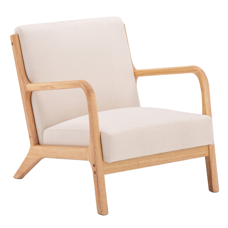 [US Warehouse] Fabric Chairs Single Sofa Chairs with Armrests, Size: 75 x 68 x 66cm