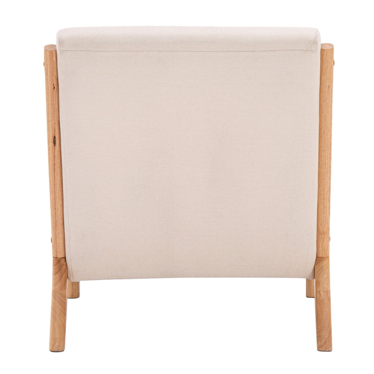 [US Warehouse] Fabric Chairs Single Sofa Chairs with Armrests, Size: 75 x 68 x 66cm