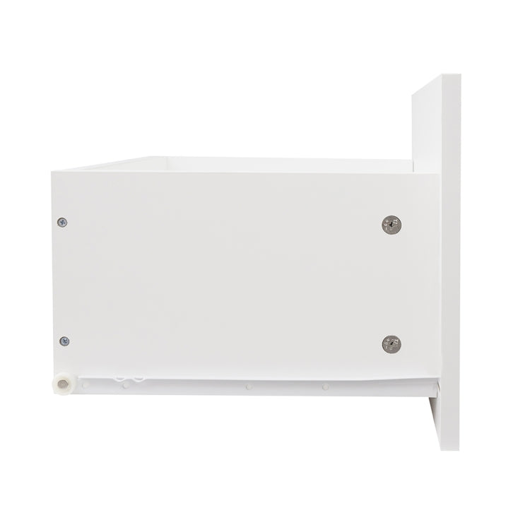 [US Warehouse] For 65-inch TV Screen Particle Board TV Cabinet with LED Light & Storage Shelfs & 2 Drawers, Size: 120 x 40 x 40cm